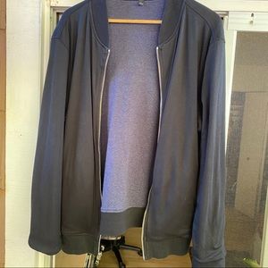 Banana Republic luxury touch reversible bomber